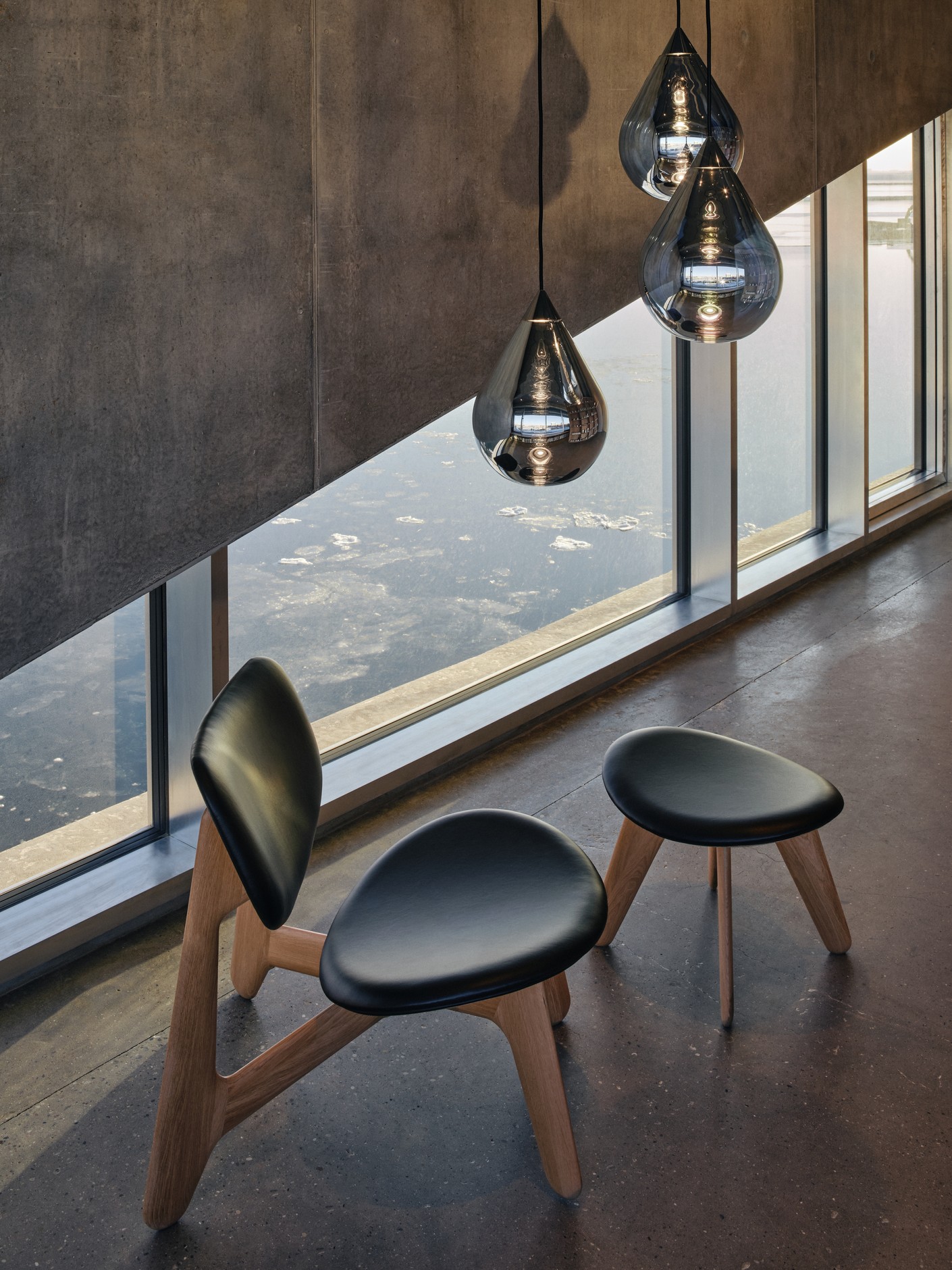Tom Dixon Flare Silver Pendant Led